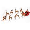 Image 1 : Miracle on 34th Street original prop Santa Claus, sleigh & reindeer from opening scene of the film