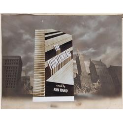 Original title art for The Fountainhead by Chesley Bonestell