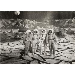 Promotional space suit from Destination Moon