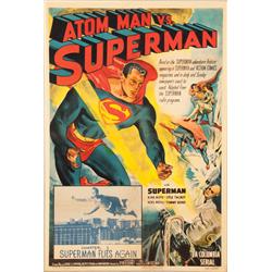 Atom Man vs. Superman Chapter 1 one-sheet poster