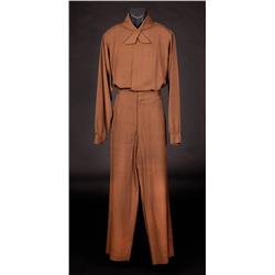 Screen-used Walter Pidgeon “Dr. Edward Morbius” signature costume from Forbidden Planet