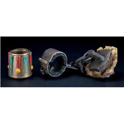 Ben-Hur prop leg irons from Roman galley sequence