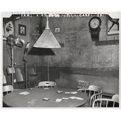 The Cincinnati Kid technical drawings and set continuity stills