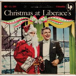 Christmas at Liberace’s LP inscribed by Liberace to President-Elect John F. Kennedy