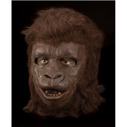 Screen-worn gorilla background mask from Planet of the Apes