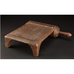 Prop Ape scroll block from Planet of the Apes, Beneath the Planet of the Apes and television series