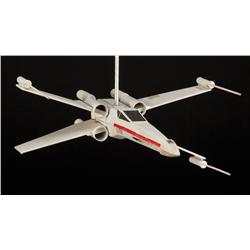 X-Wing study model for visual effects shots of Death Star trench run from Star Wars: Episode IV