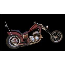 Black Widow chopper from Every Which Way But Loose