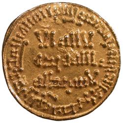 ABBASID: al-Mansur, 754-775, AV dinar (4.21g), NM, AH144