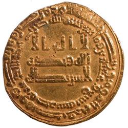 ABBASID: al Wathiq, 842-847, AV dinar (4.03g), Misr (Egypt), AH229