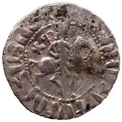 SELJUQ OF RUM: Kayqubad I, 1219-1236, AR bilingual tram (2.87g), NM, ND