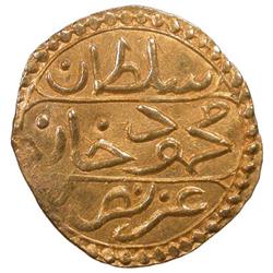 ALGIERS: Mahmud I, 1730-1754, AV ½ sultani (1.71g), Jaza'ir, AH1164