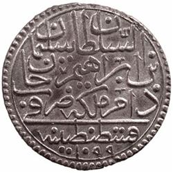TURKEY: Süleyman II, 1687-1691, AR ½ kurush (9.67g), Kostantiniye, AH1099