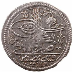 TURKEY: Ahmed III, 1703-1730, AR onluk (10 para) (6.28g), Kostantiniye, AH1115