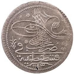 TURKEY: Mahmud I, 1730-1754, AR kurush (23.00g), Kostantiniye, AH1143