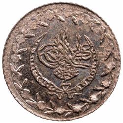 TURKEY: Mahmud II, 1808-1839, BI 10 para (0.65g), Kostantiniye, AH1223 year 24