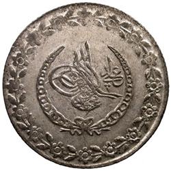 TURKEY: Mahmud II, 1808-1839, BI 5 kurush (14.73g), Kostantiniye, AH1223 year 23