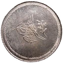 TURKEY: Abdul Mejid, 1839-1861, AR 1½ kurush (3.10g), Kostantiniye, AH1255 year 1