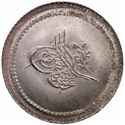 TURKEY: Abdul Mejid, 1839-1861, AR 3 kurush (6.21g), Kostantiniye, AH1255 year 1