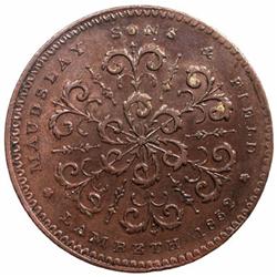 TURKEY: Abdul Mejid, 1839-1861, AE 20 kurush (22.66g), "Kostantiniye", 1852