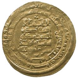 SAMANID: Nasr II, 914-943, AV dinar (3.40g), Amol, AH327
