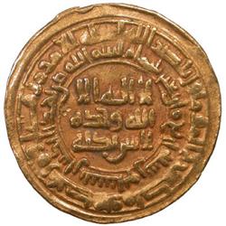 SAMANID: 'Abd al-Malik I, 954-961, AV dinar (3.23g), Nishapur, AH344