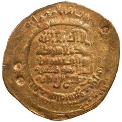 ZIYARID: Mardawij, 927-935, AV dinar (3.74g), Qumm, AH322