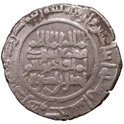 GHAZNAVID: Nasr b.Sebuktekin, 1010-1022, AR broad dirham (4.60g), Sijistan, AH412