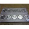 Image 1 : 2-1999-D STATE QUARTER SETS (UNC) 10 COINS