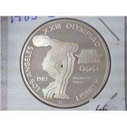 1983-S DISCUS THROWER US SILVER DOLLAR (PF)