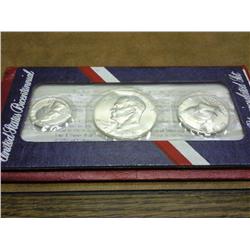 1976 US BICENTENNIAL SILVER UNC SET