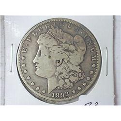 1893-O US SILVER DOLLAR (BETTER DATE)
