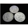 Image 1 : 1922-P/D/S PEACE SILVER DOLLARS