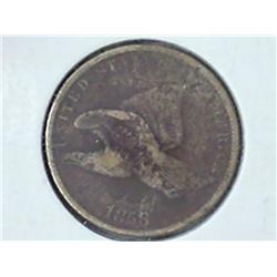 1885 (SMALL LETTER) FLYING EAGLE CENT