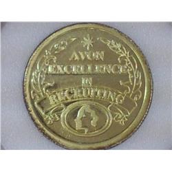 1/4 TROY OZ .999 SILVER AVON TOKEN