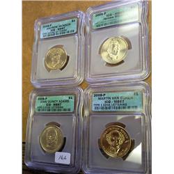 ALL 4-2008-P PRESIDENTIAL DOLLARS ICG MS67