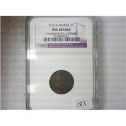 1621-A FRANCE 2 TOURNOIS NGC (FINE DETAILS)