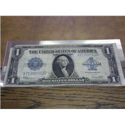1923 LARGE SIZE $1 SILVER CERTIFICATE