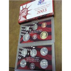 2003 US SILVER PROOF SET