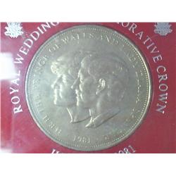 1981 GREAT BRITAIN CROWN (UNC) ROYAL WEDDING