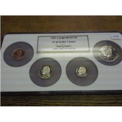 1999-S PROOF SET NGC PF69 ULTRA CAMEO