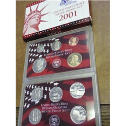 2001 US SILVER PROOF SET (BETTER SET)