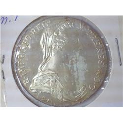 1780 AUSTRIA MARIA THERESIA THALER PROOF (SILVER)