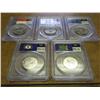 Image 2 : ALL 5 2001-P STATE QUARTERS PCGS MS67