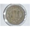 Image 2 : 1867 THREE CENT PIECE (NICKEL) F-VF