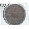 Image 2 : 1837 GEORGE A. JARVIS HARD TIMES TOKEN
