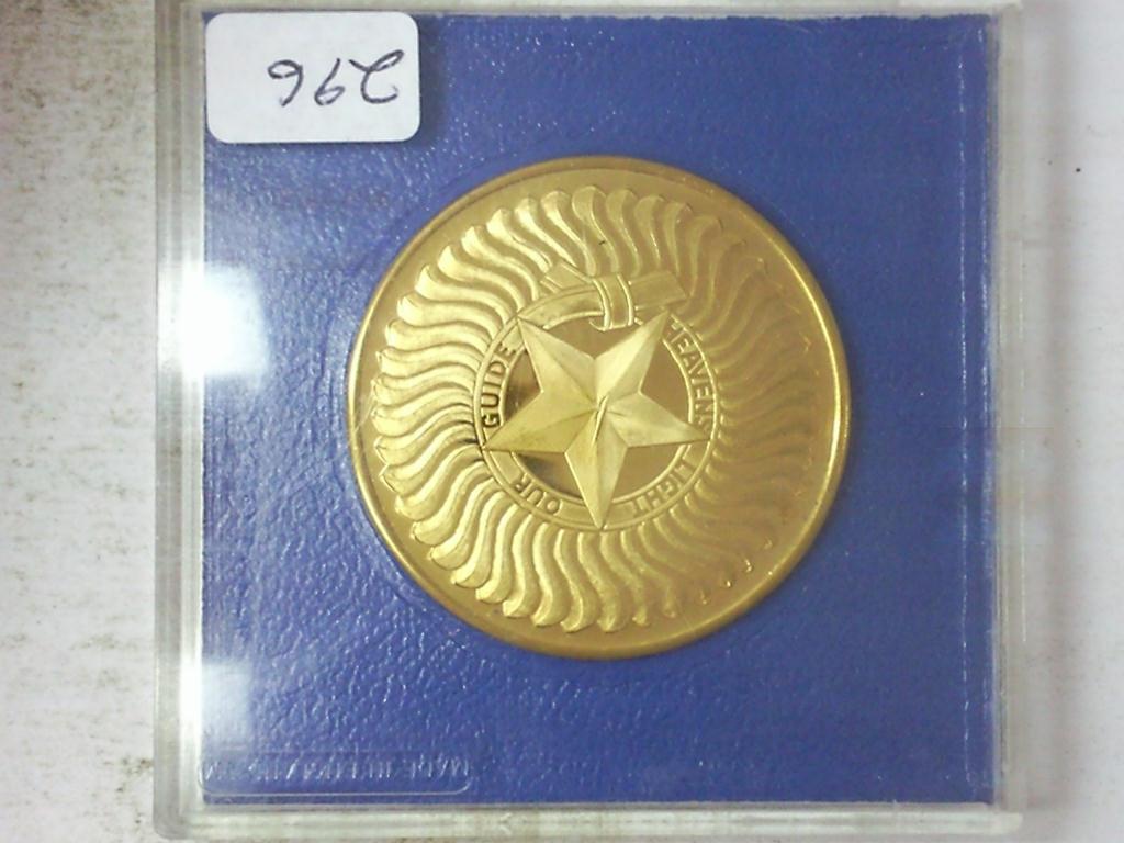 THE CUTTY SARK 1869 SOLID BRONZE TOKEN