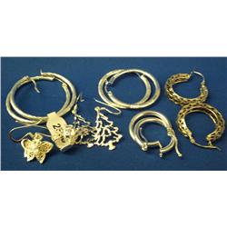 Lot- Sterling Silver Earrings 26.9 Grams
