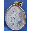 Image 1 : Large Blue Gemstone Pendant