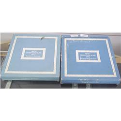 Christmas Collector Plates 1976 & 1977 Wedgewood